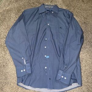 Resistol Blue Patterned Shirt